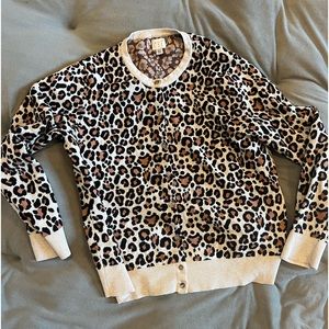 Leopard Print Cardigan